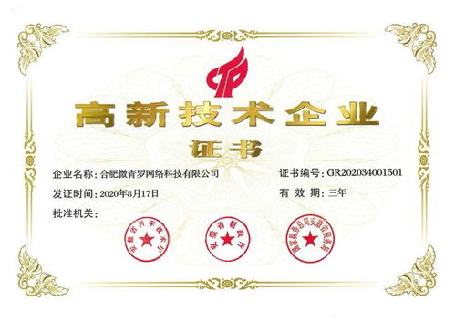 喜報(bào) 新青羅入選合肥市2021年度高成長(zhǎng)企業(yè)，技術(shù)服務(wù)領(lǐng)域再創(chuàng)佳績(jī)